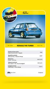 Heller: STARTER KIT Renault R5 Turbo in 1:43 
