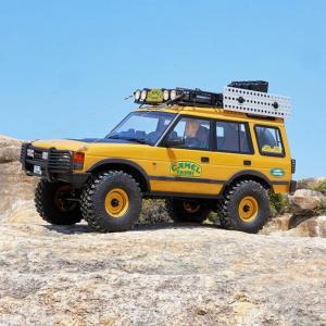 FMS 1/10 Land Rover Discovery FCX10 RTR Jaune (Précommande)