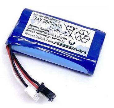 Absima Batterie Li-ion 7.4V 2500mah 1/18 AB1800001