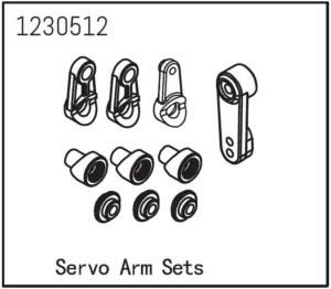 Absima  Ensemble de cornes de servo 1230512