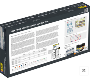 HELLER  TASK FORCE RAVITAILLEMENT À LA MER 1968 1/400 Starter kit 57092 