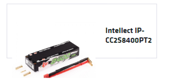 BATTERIE LIPO RUDDOG 2S 7.6V 64WH 8400MAH