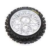Dunlop MX53 Rear Tire Mounted Chrome: Promoto-MX