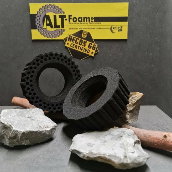 ALT-Foams ALTF33104 1.9 pouces 102 x 33 mm Super Soft (2 pièces)