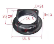 Promodelisme67 cache-ventilateur en aluminium PM-20267