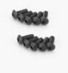 VIS M3X8 (10) TETE RONDE HEX / 1367 KYOSHO 1S13008