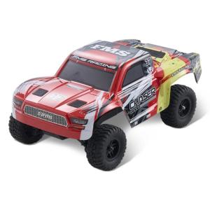 FMS 1/24 Tracker FSC24 short course truck RTR car kit - Rouge FMS12441BDRTR-RD