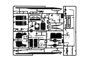 Italeri Opel blitz truck pompier 1/24 -  3966 