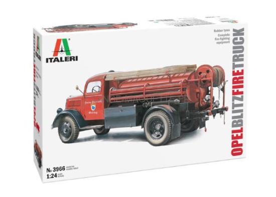 Italeri Opel blitz truck pompier 1/24 -  3966 