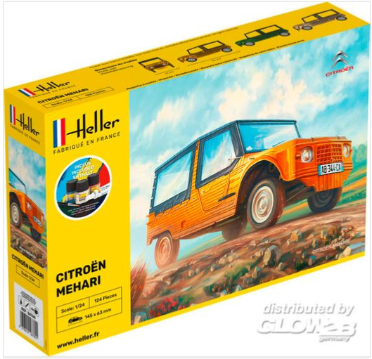 Heller  Citroën Mehari - Starter kit 56760
