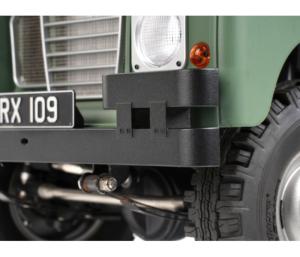 Pare-chocs militaire pour BRX02 en aluminium noir BOOM RACING BRX02382BK