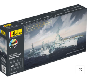 HELLER  TASK FORCE RAVITAILLEMENT À LA MER 1968 1/400 Starter kit 57092 