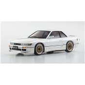 Autoscale Mini-Z Nissan Silvia K's S13 Aero Kit Pearl White (MA020)