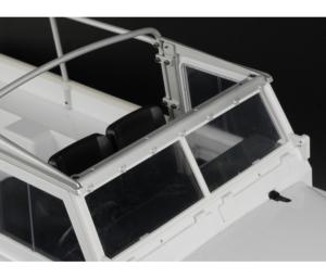 Capote souple intégrale KUDU™ avec arceau et fenêtres latérales (verte) pour Land Rover Series 109 BOOM RACING BRX02415G