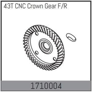 Absima - Couronne 43T CNC F/R - 1710004