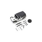 Carrosserie Jeep Wrangler Rubicon Blanc Mini-Z 4X4 MX01