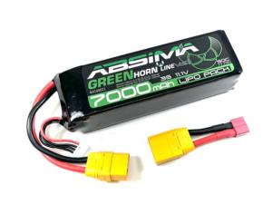 Absima - Batterie Greenhorn Lipo 2S 7.4V 7000mAh 50C - 4140019