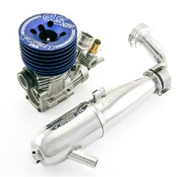 O.S. MAX-R21 W/21M2 combo résonateur T-2080SC coude MR02