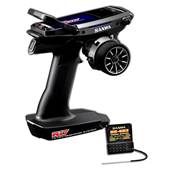 RADIO SANWA M17 AVEC RECEPTEUR RX493 LIPO TX INSTALLE