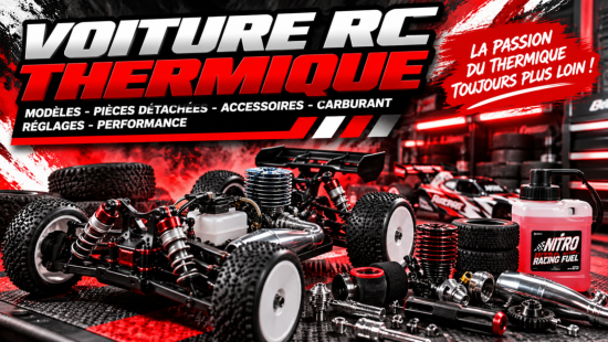 Voiture radiocommand�e thermique 