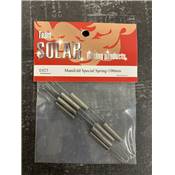 TEAM SOLAR Ressorts d'échappement spécial 100mm par 4 E025