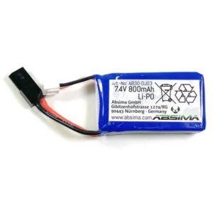 Batterien Lipo 7.4V 800mAh ABSIMA