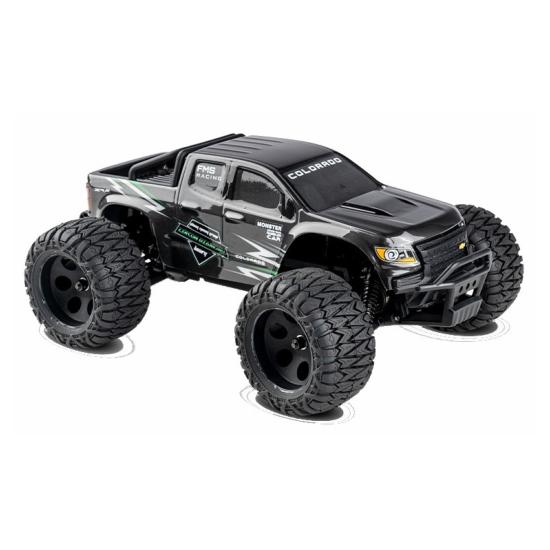 FMS 1/24 Chevrolet Colorado FMT24 Monster truck RTR car kit - BlackFMS12421BDRTR-BK  