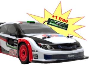 ABSIMA 1:10 EP Rally "STi-X" brushed 4WD RTR + NiMH 2000mAh 12233