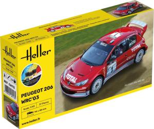 Heller: STARTER KIT Peugeot 206 WRC'03 in 1:43