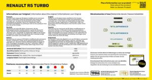 Heller: STARTER KIT Renault R5 Turbo in 1:43 