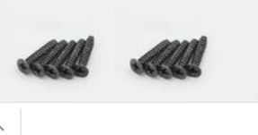 VIS TP M3X12 (10) TETE FRAISEE KYOSHO 1S33012TP