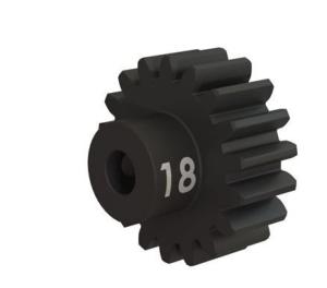 Traxxas PIGNON MOTEUR ACIER 18 DTS RENFORCE - 32 PITCH - 2,3MM 3948X