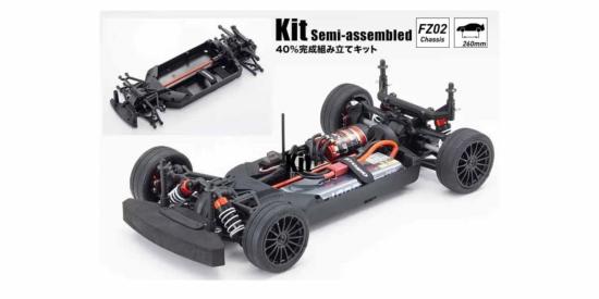 Kyosho KIT CHÂSSIS  FAZER FZ02 1:10 K.34461C