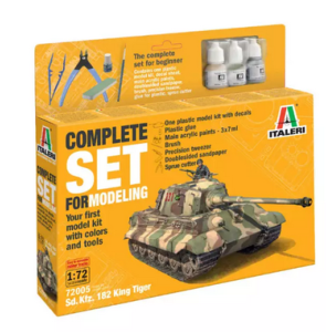 Set Sd.Kfz.182 King Tiger 1/72 ITALERI - IT72005