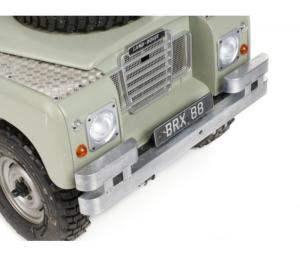 Pare-chocs militaire pour BRX02 en aluminium noir BOOM RACING BRX02382BK