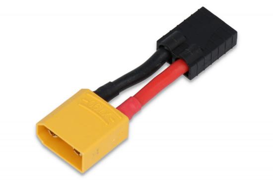 Adaptateur avec câble XT90 (M) compatible avec Traxxas (F) 50mm Absima - 3040086