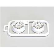Jantes Kyosho Mini-Z MR03 Etroites-Deport 2.0 (2) Blanches