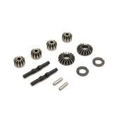 Pignons Acier de differentiel Avt-Arr (12-18 dents) Inferno MP9-MP10