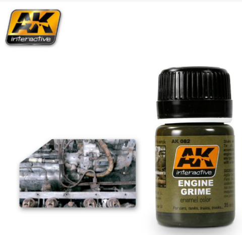 AK INTERACTIVE  ENGINE GRIME 35ML AK082