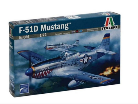 Avion P-51D Mustang 1939-1945 1/72 ITALERI - IT086