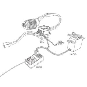 RECEPTEUR SURFACE 6 VOIES AVEC GYROSCOPE