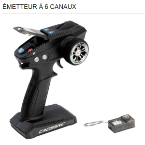 Cross RC EMO X7 ARTR - Argent (Précommande) CRO90100274
