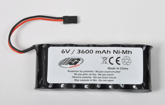 ACCU RX 6V/3600MAH JR