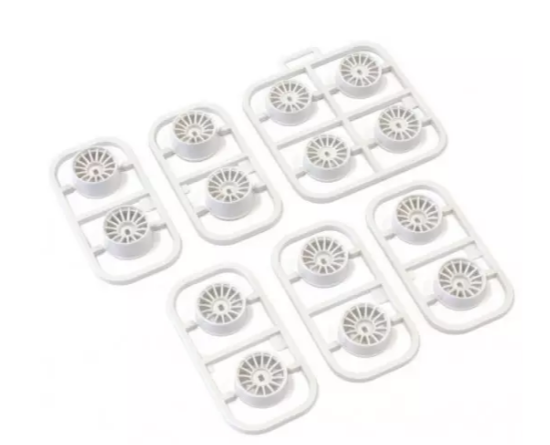 JANTES MINI-Z AWD BLANCHES (MUTLI OFFSET KIT)