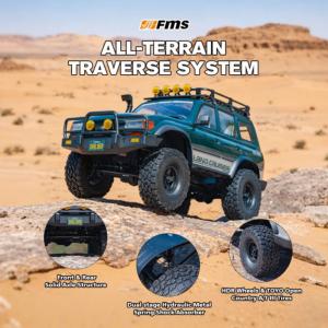 Toyota Land cruiser 80 FCX10 brushless ARTR kit (RS) -Green FMS11042RS