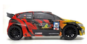 ABSIMA Voiture de rallye 1/12 EP Speed Demon 4WD BL RTR rouge - 12122