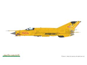 EDUARD MAQUETTE AVION 2151 MIG-21BIS EDITION LIMITÉE DUAL COMBO 1/72