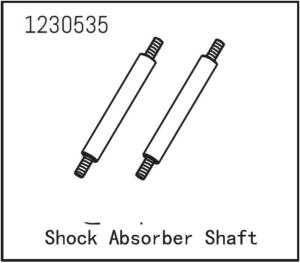 Absima Tiges de piston  (2) 1230535