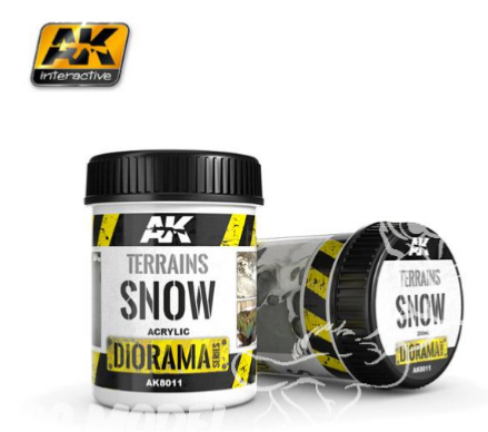 Peinture AK Interactive AK8011 Terrain Snow
