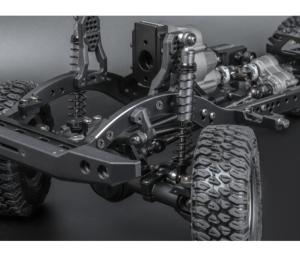 Boom Racing 1/10 BRX02 4WD Scale Perf châssis seul avec liens + amort. à ressorts BR8004